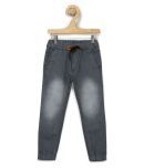 Urbano Juniors Pack of 1 Boys Cotton Blend Jeans ( Gray )