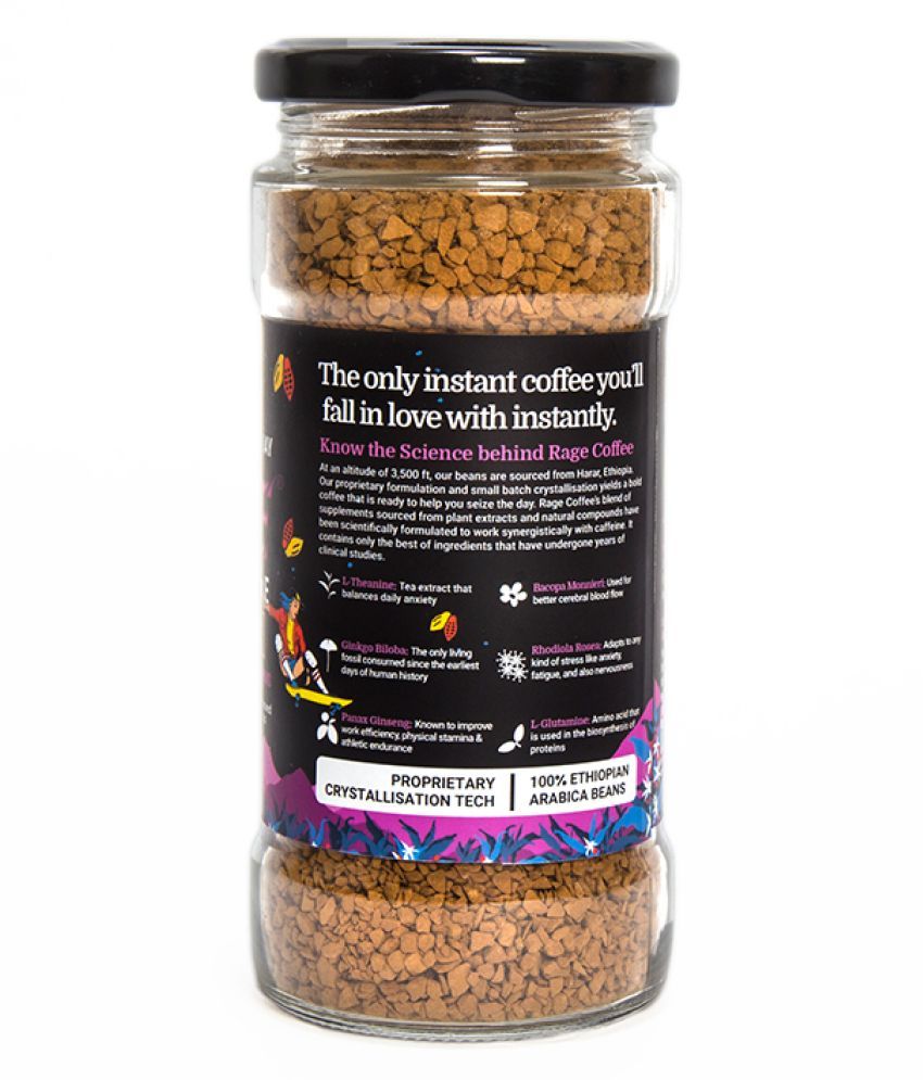 Rage Coffee 100 GMS Dark Chocolate Flavoured Coffee 100 Premium