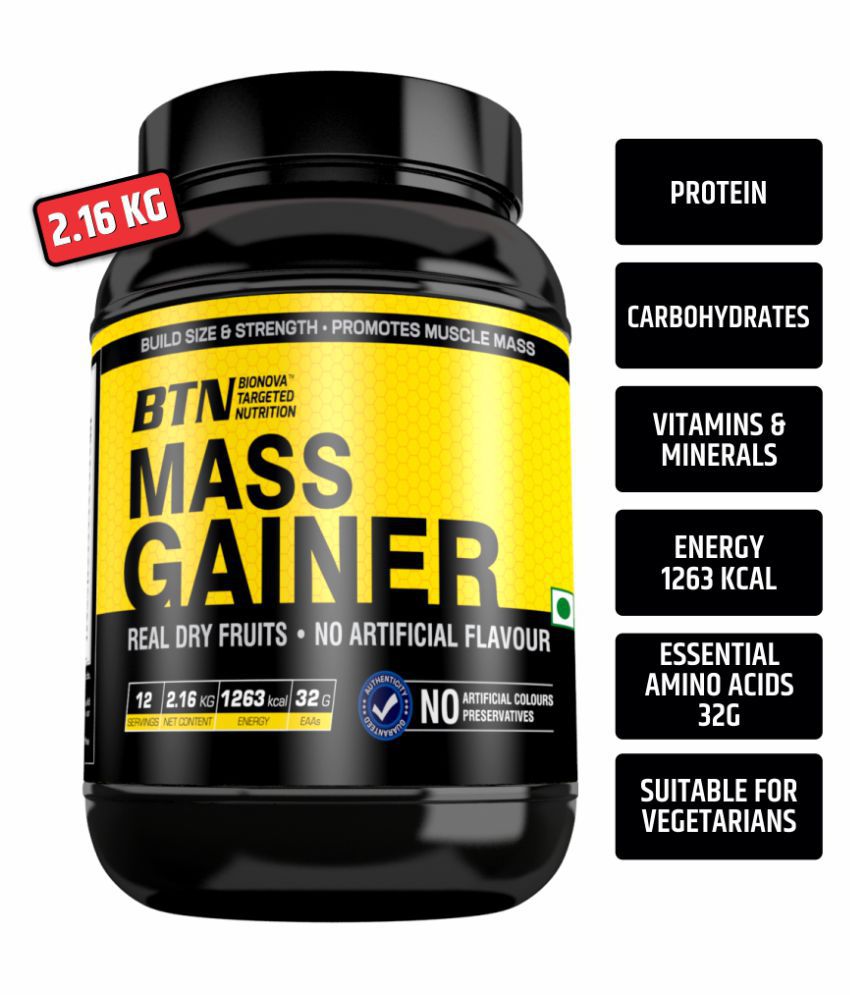 Bionova MASS GAINER Supplement 2.16 kg Mass Gainer Powder