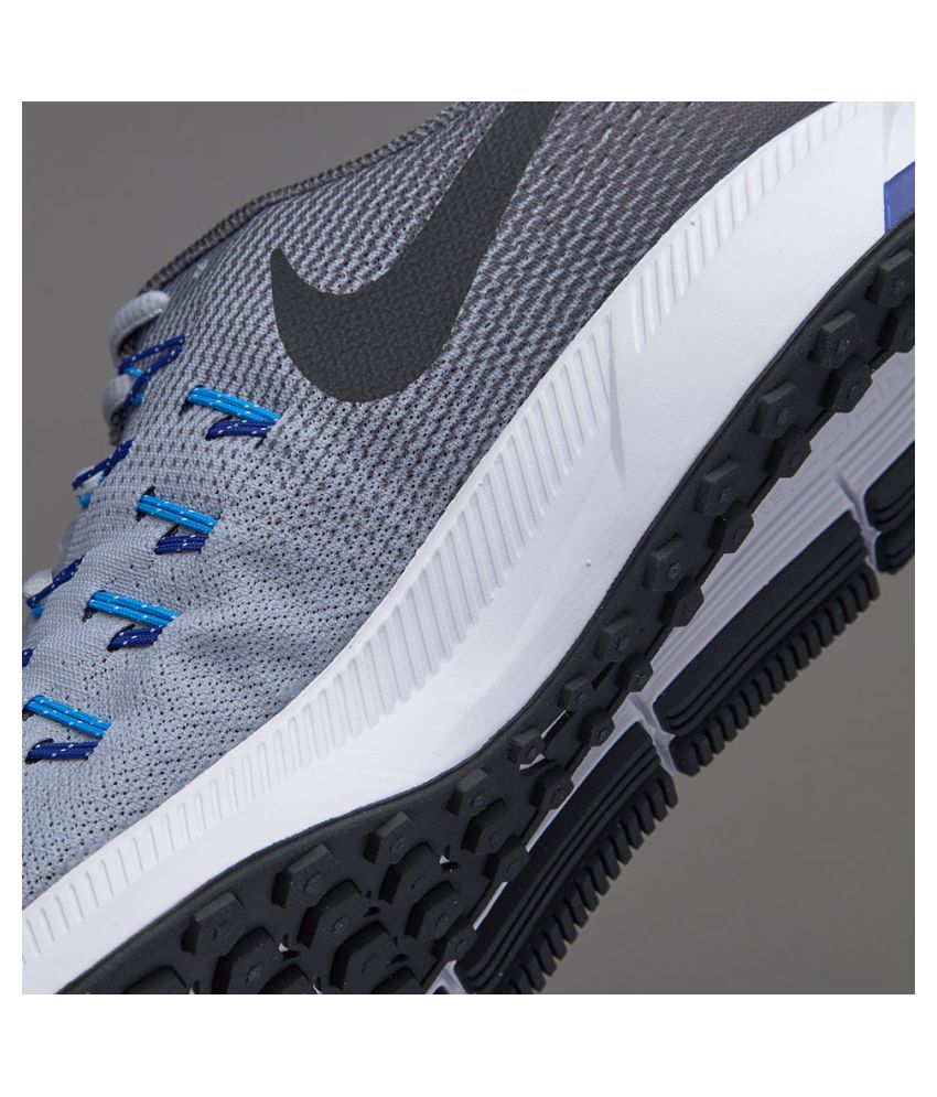 Air Zoom Pegasus PEGASUS 33 Studds Male Grey: Buy Online at Best Price on Snapdeal