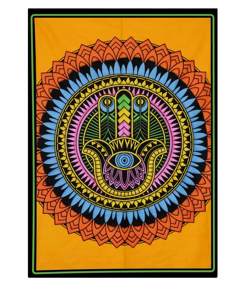Kanha Enterprises Wall Hangings Fabric Wall Poster Without Frame Buy