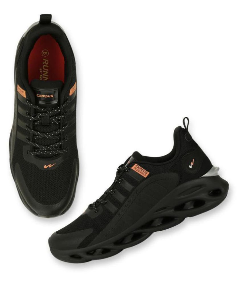 Campus UTOPIA Black Running Shoes Buy Campus UTOPIA Black Running