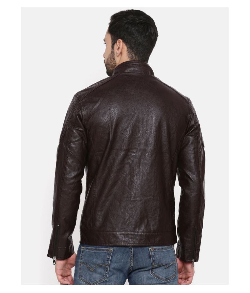 The Indian Garage Co. Brown Casual Jacket - Buy The Indian Garage Co. Brown Casual Jacket Online 