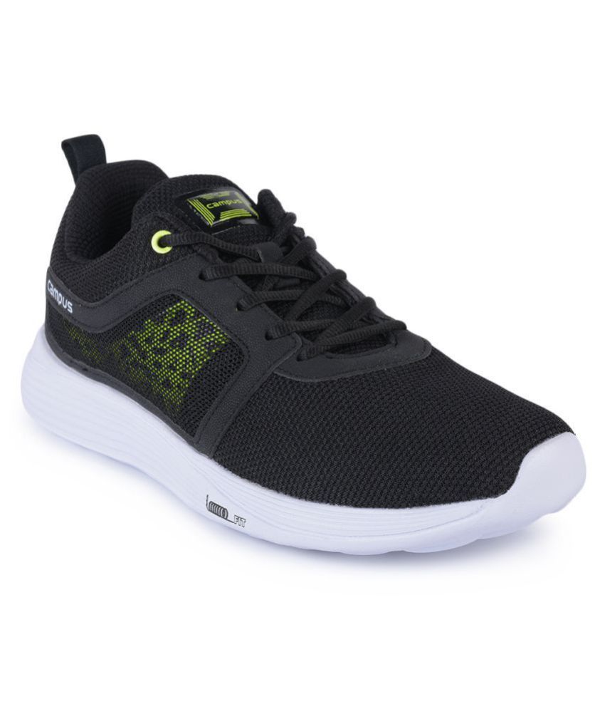     			Campus IGNITE Black  Men's Sports Running Shoes