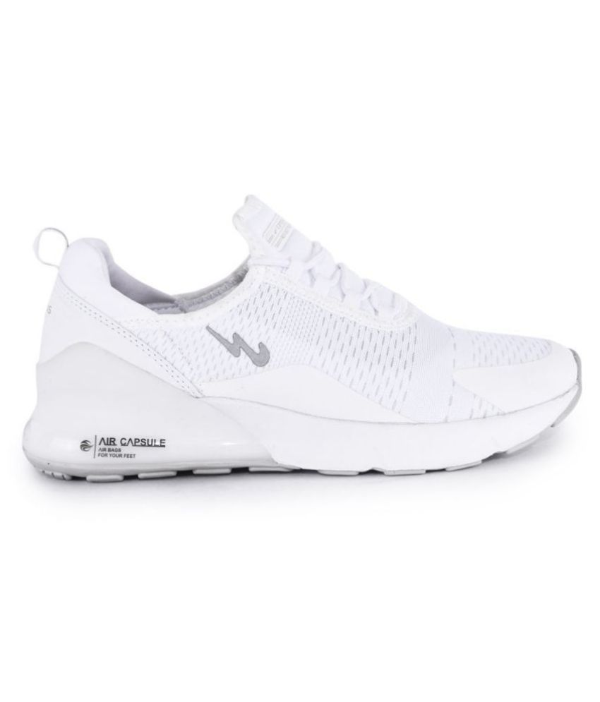 campus dragon white running shoes