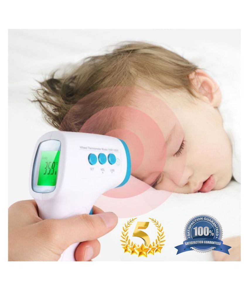 EvaaHub Medical Infrared Thermometer Forehead NonTouch For Fever