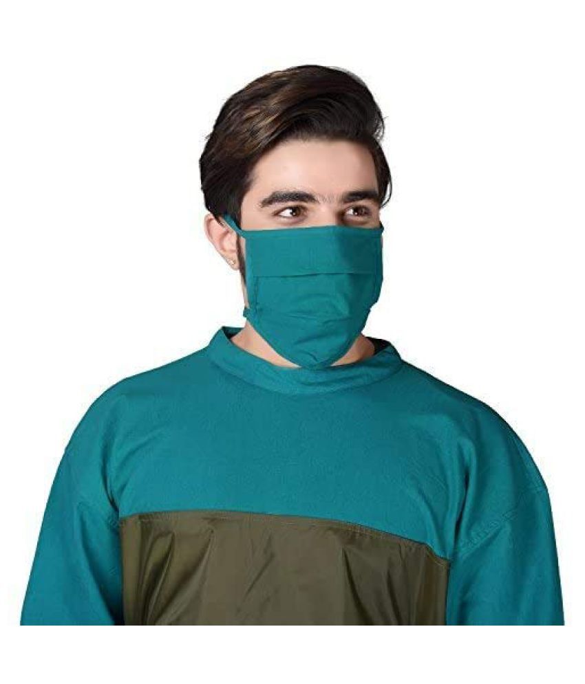Exxelo Reusable,Washable Cloth Face Mask with Non Woven,Elastic Ear ...