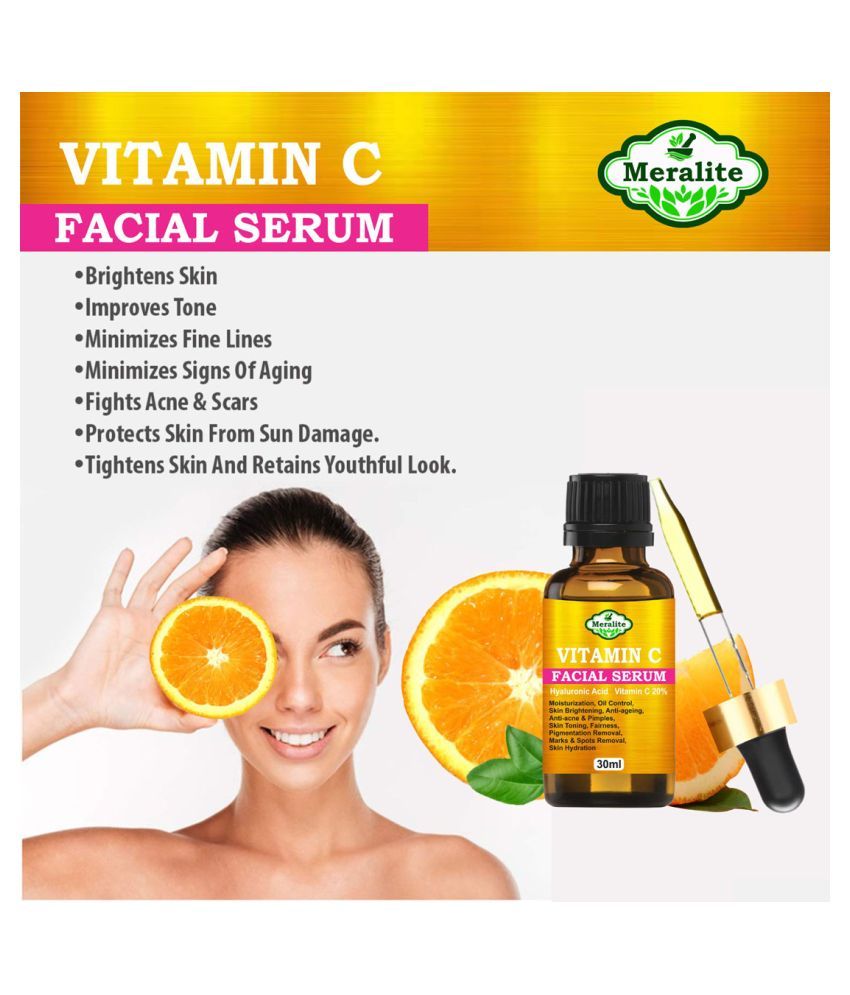 MERALITE Vitamin C Serum For Face Pigmentation And Oily Skin Face Serum