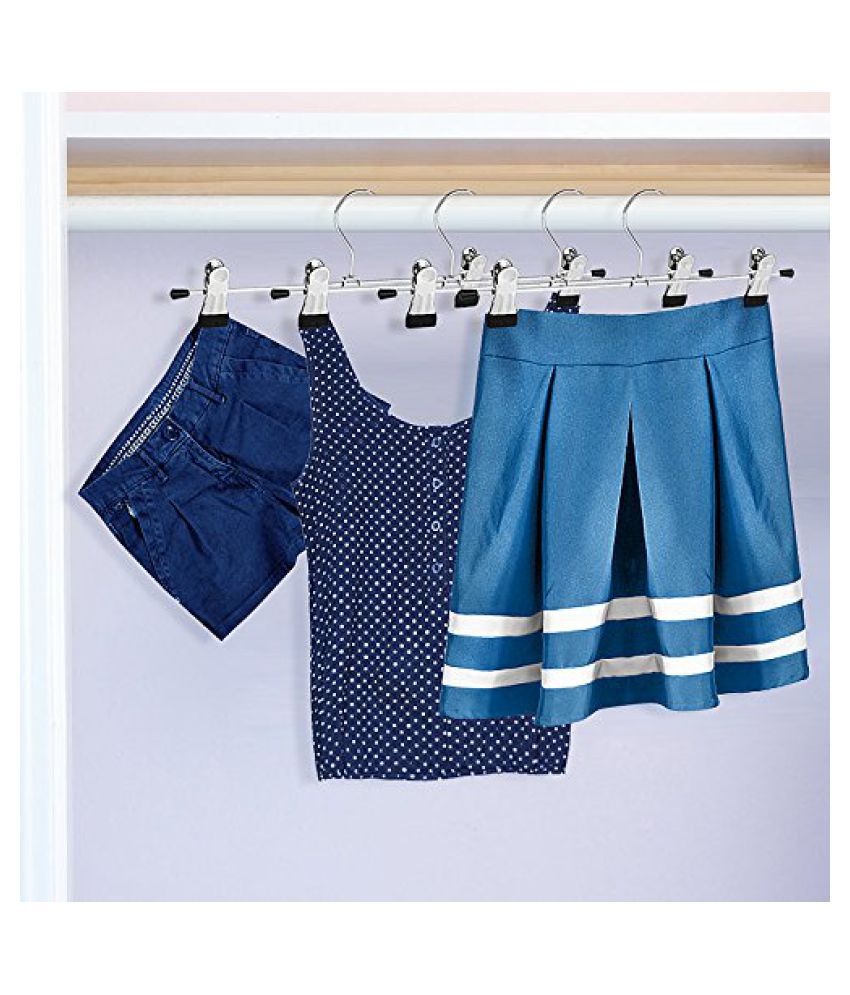 Abbuy (24 Piece) Pants Skirt Hangers, Children Hangers Shorts Hangers ...