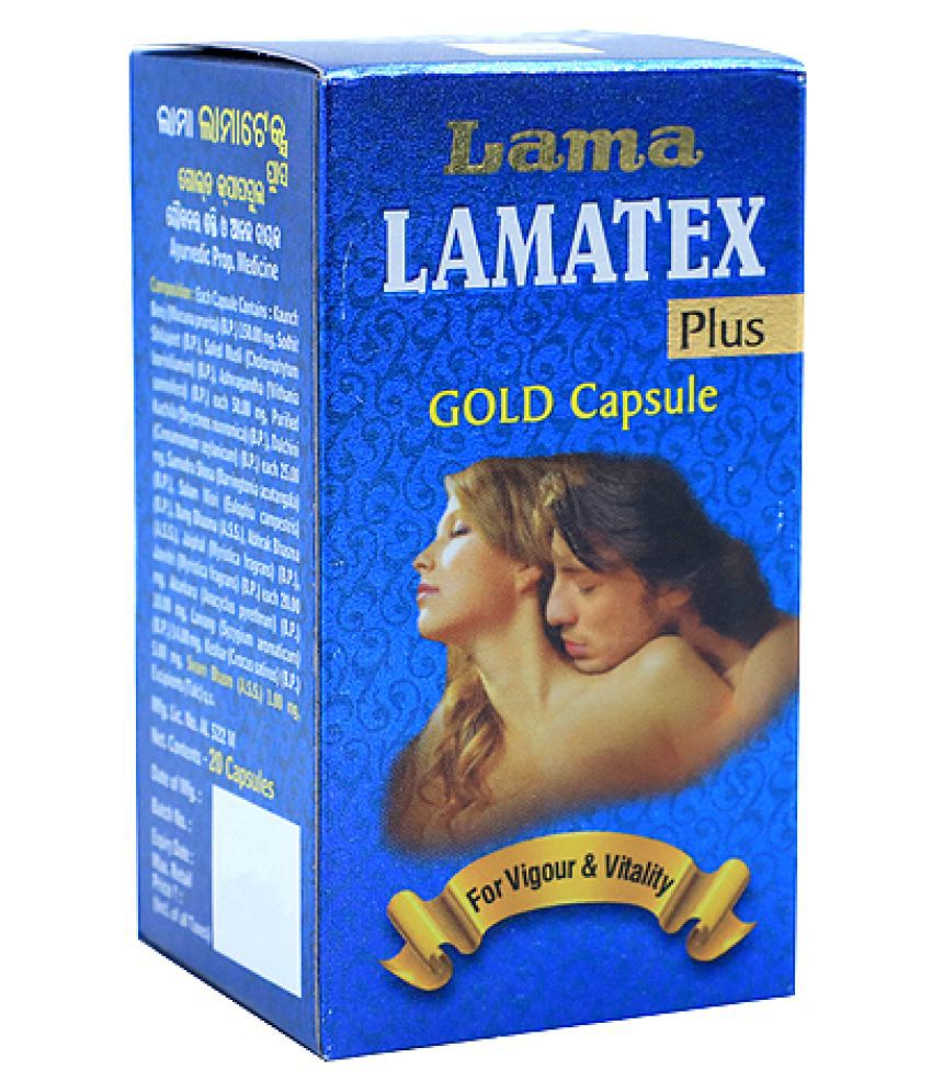     			lama LAMATEX PLUS GOLD Capsule 20 no.s Pack Of 1