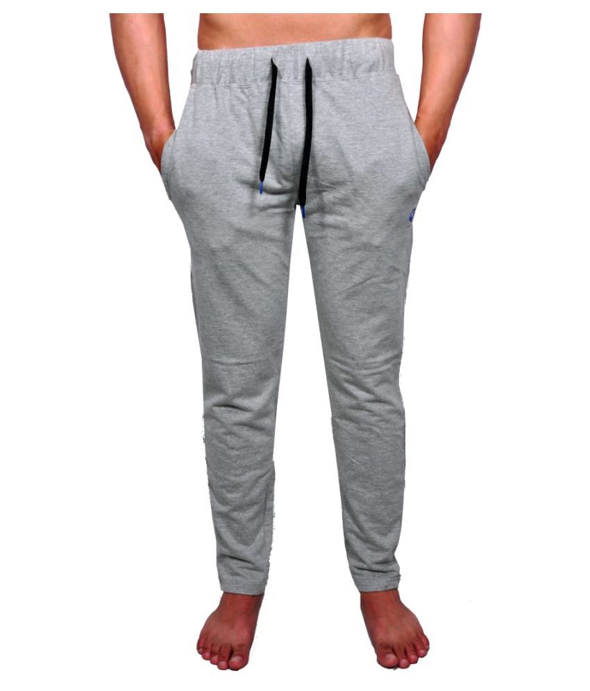 osip Grey Cotton Trackpants Pack of 1 - Buy osip Grey Cotton Trackpants ...