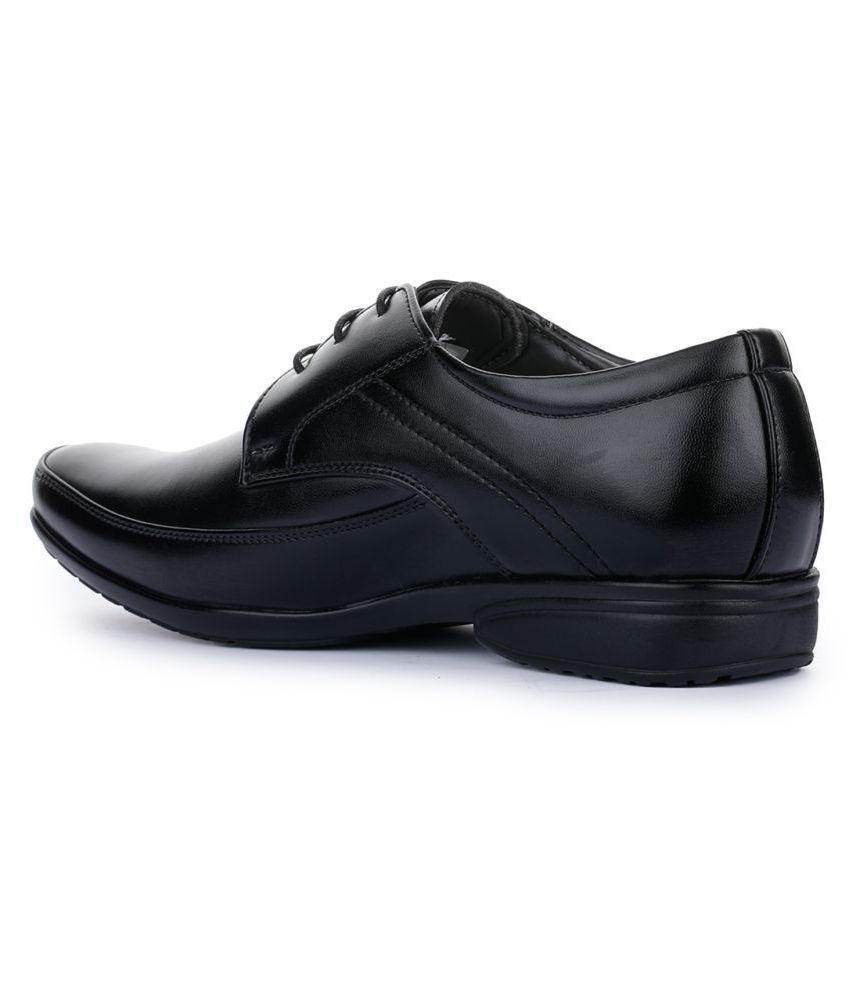 liberty men's black formal shoes