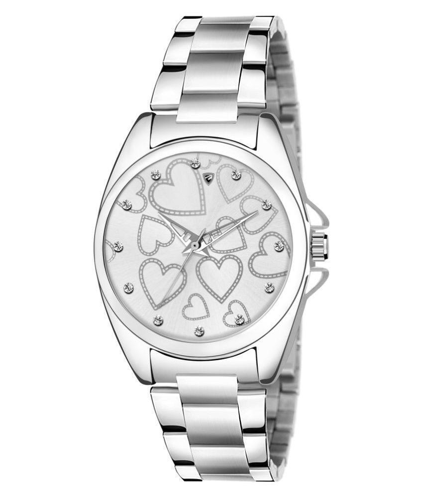     			EDINARO Stainless Steel Round Womens Watch