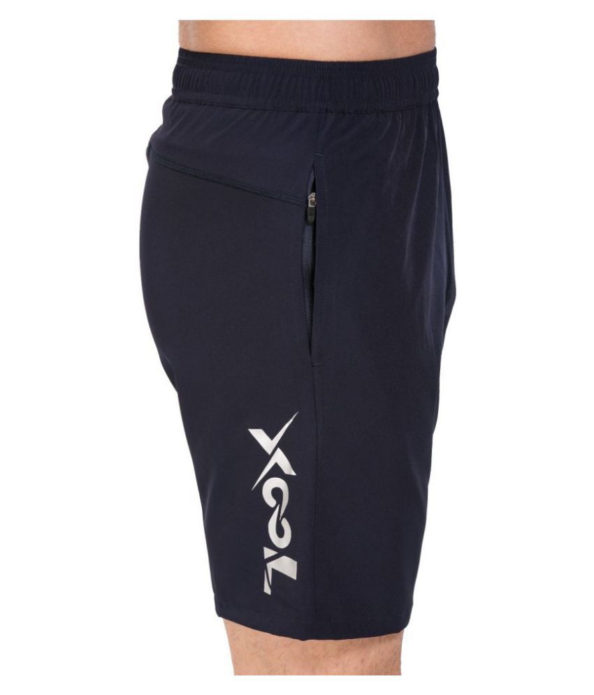 Xool Navy Polyester Lycra Outdoor & Adventure Shorts - Buy Xool Navy ...