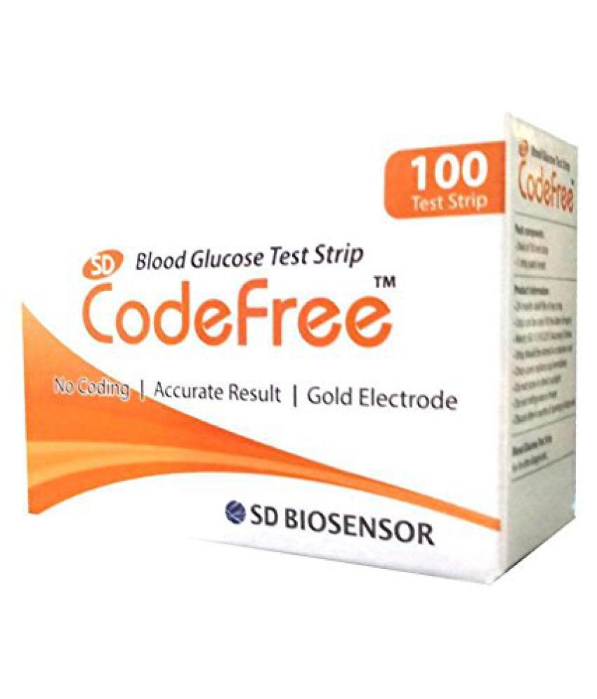     			SD Codefree Blood Glucose 100 Str