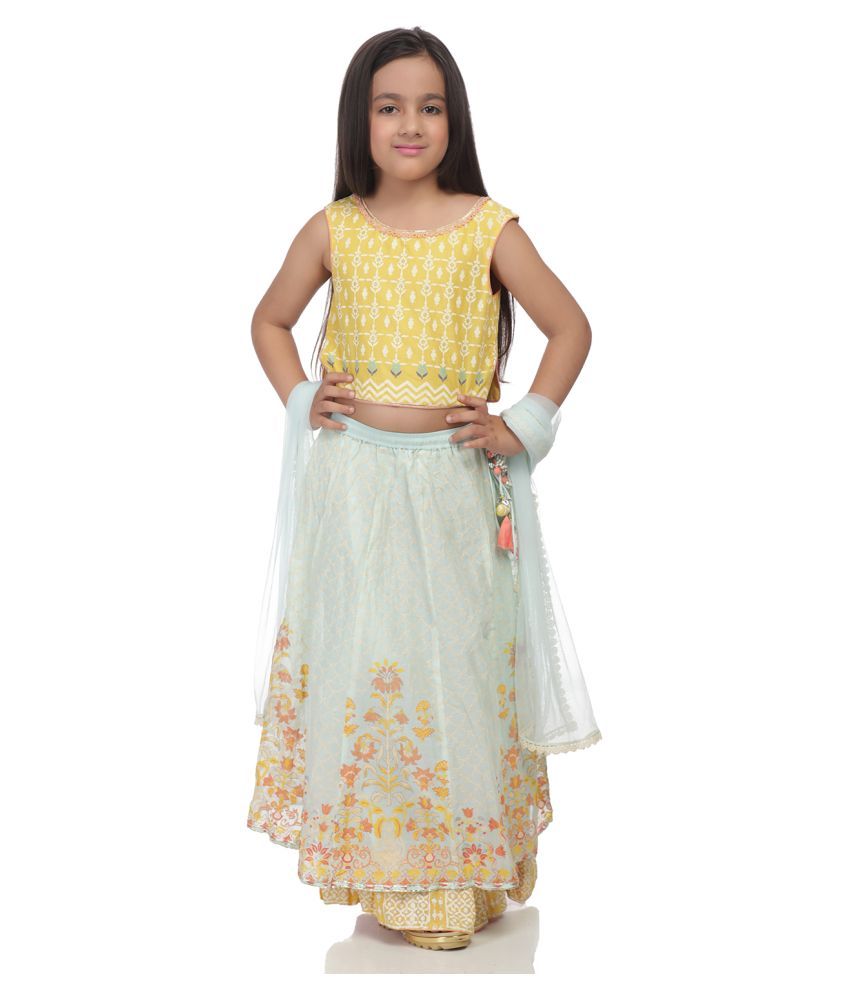 Biba Girls Lehenga Set - Buy Biba Girls Lehenga Set Online at Low Price ...