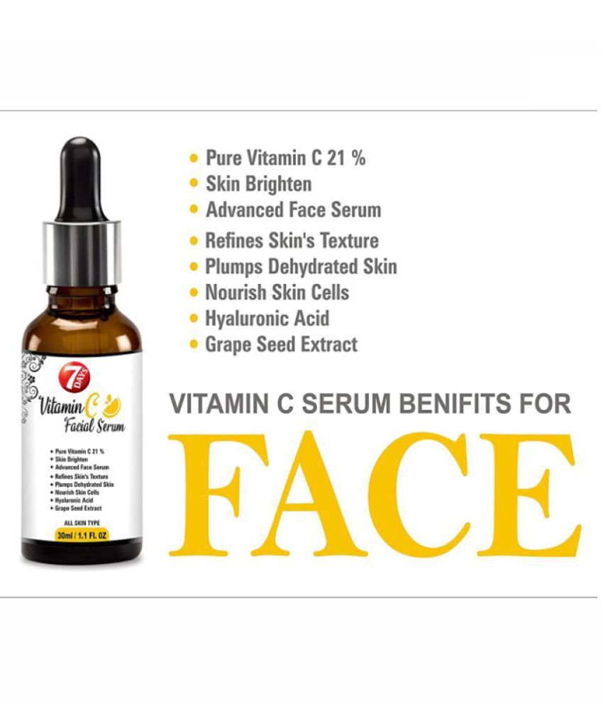 7 days face serum