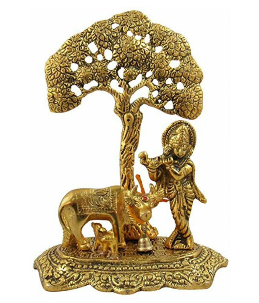     			Abc Handicraft - Lord Krishna Aluminium Idol