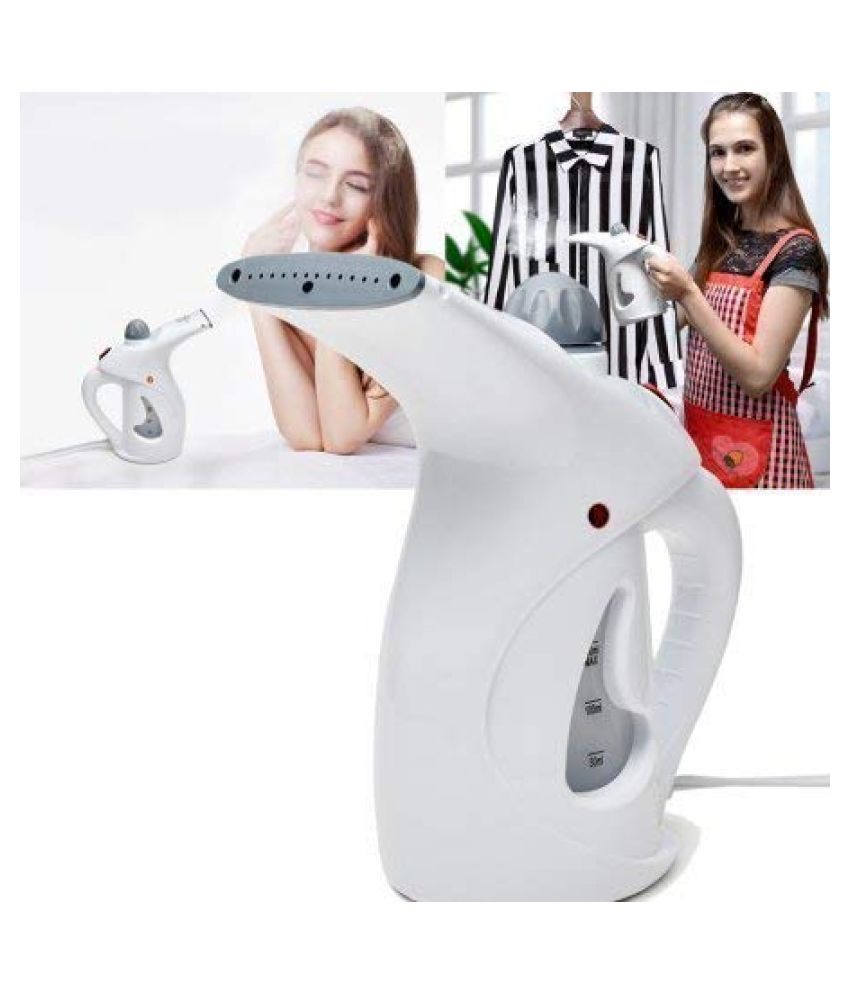 handheld garment and facial steamer