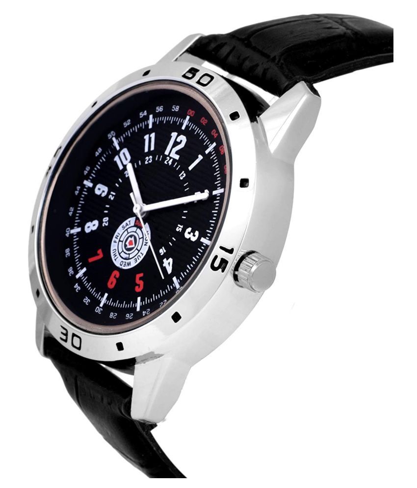 D D ENTERPRISE S_429 New Collection Leather Analog Men's Watch Buy D