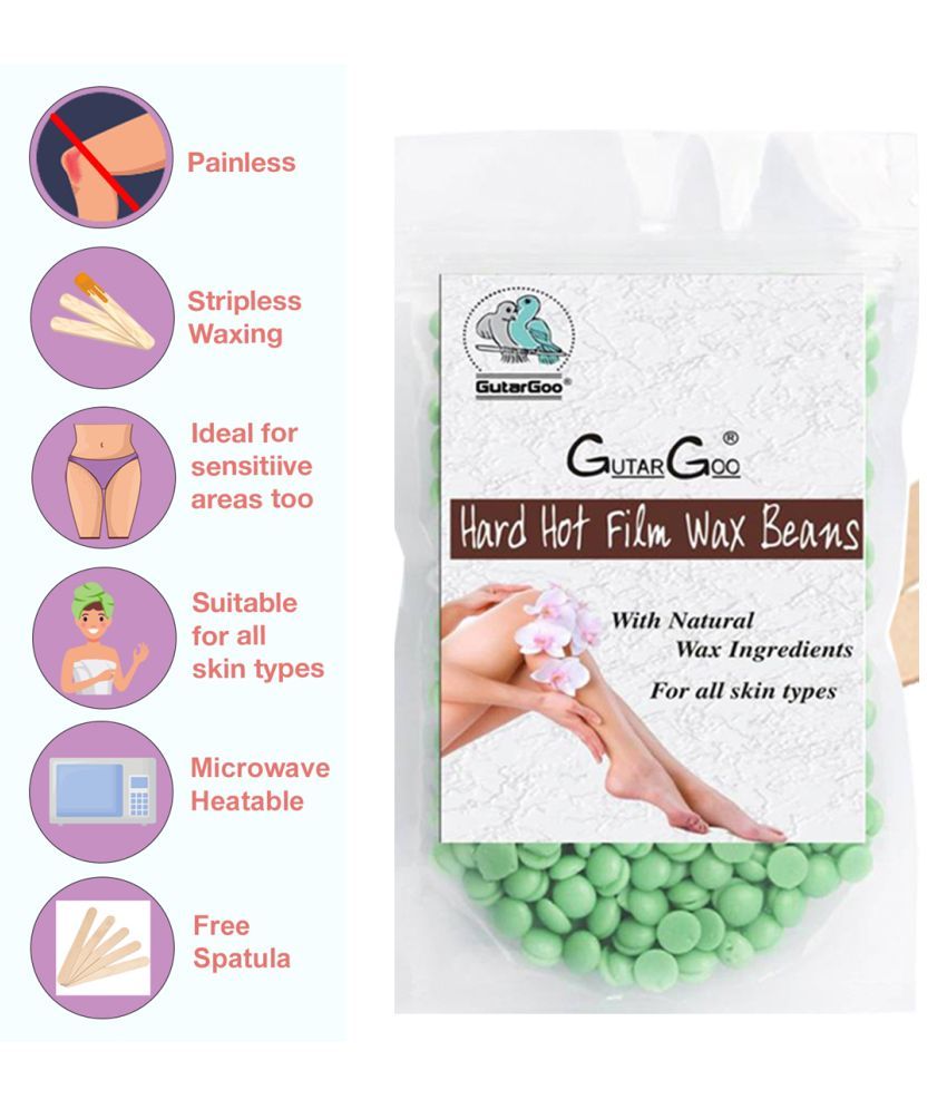 Gutargoo Painless Brazilian Hot Wax Hard Film 250 g Buy Gutargoo
