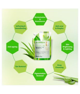 farmstay moisture soothing gel aloevera