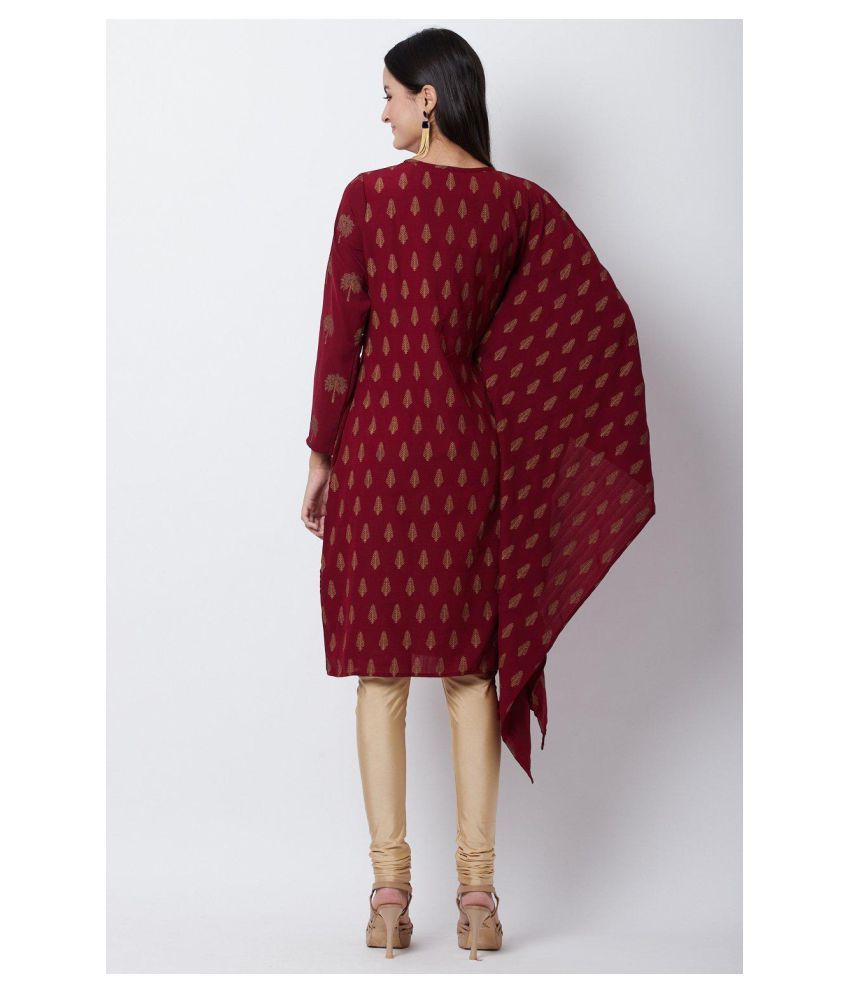 polyester churidar