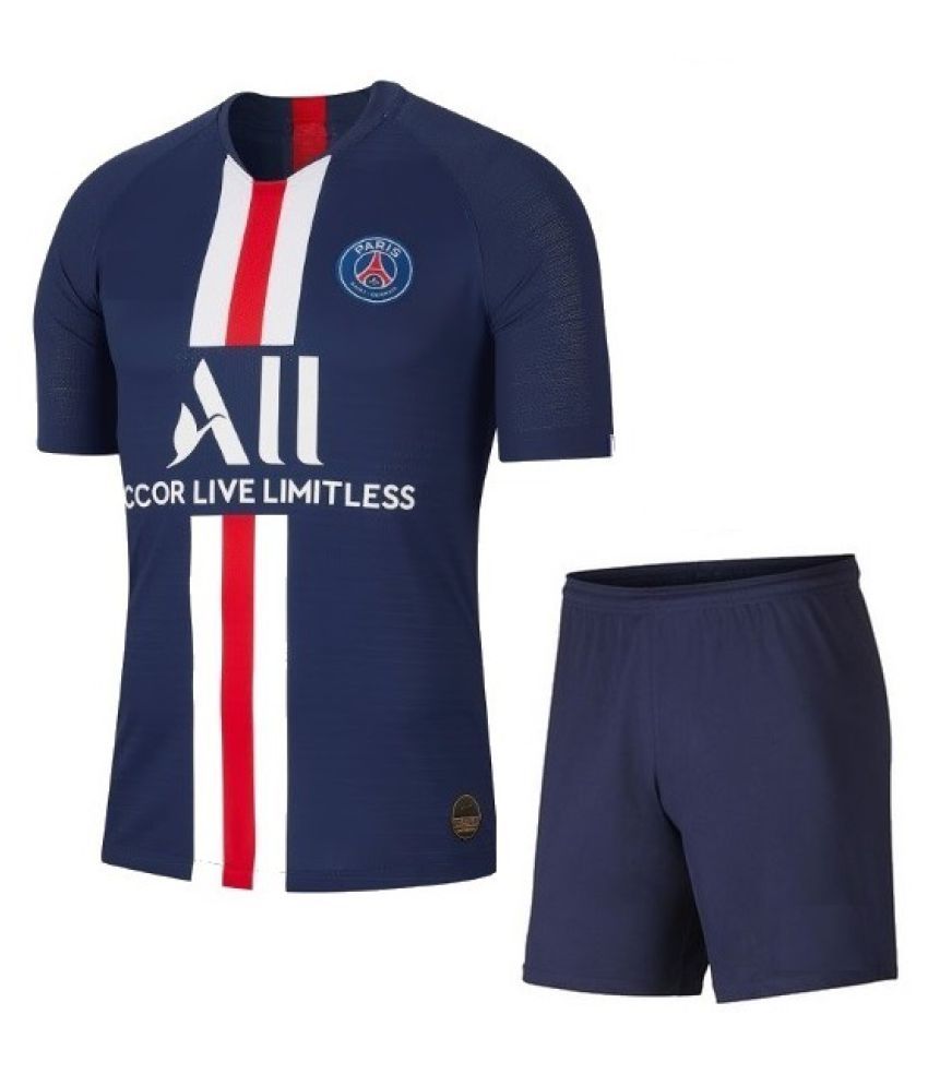 Psg Home Kit Soccer Jersey With Shorts 2019 2020 Buy Online At Best Price On Snapdeal