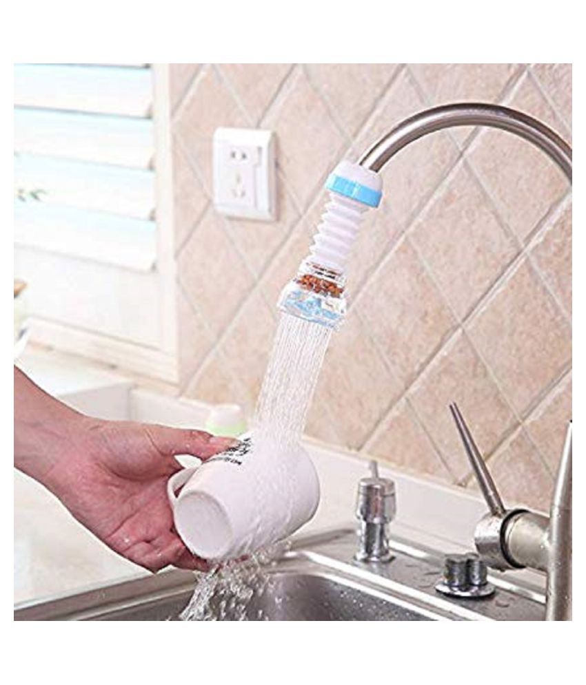     			TRIPZIRA 360 Degree Water Saving Faucet Adjustable Plastic (ABS) Kitchen Sink Tap (Sink Cock)