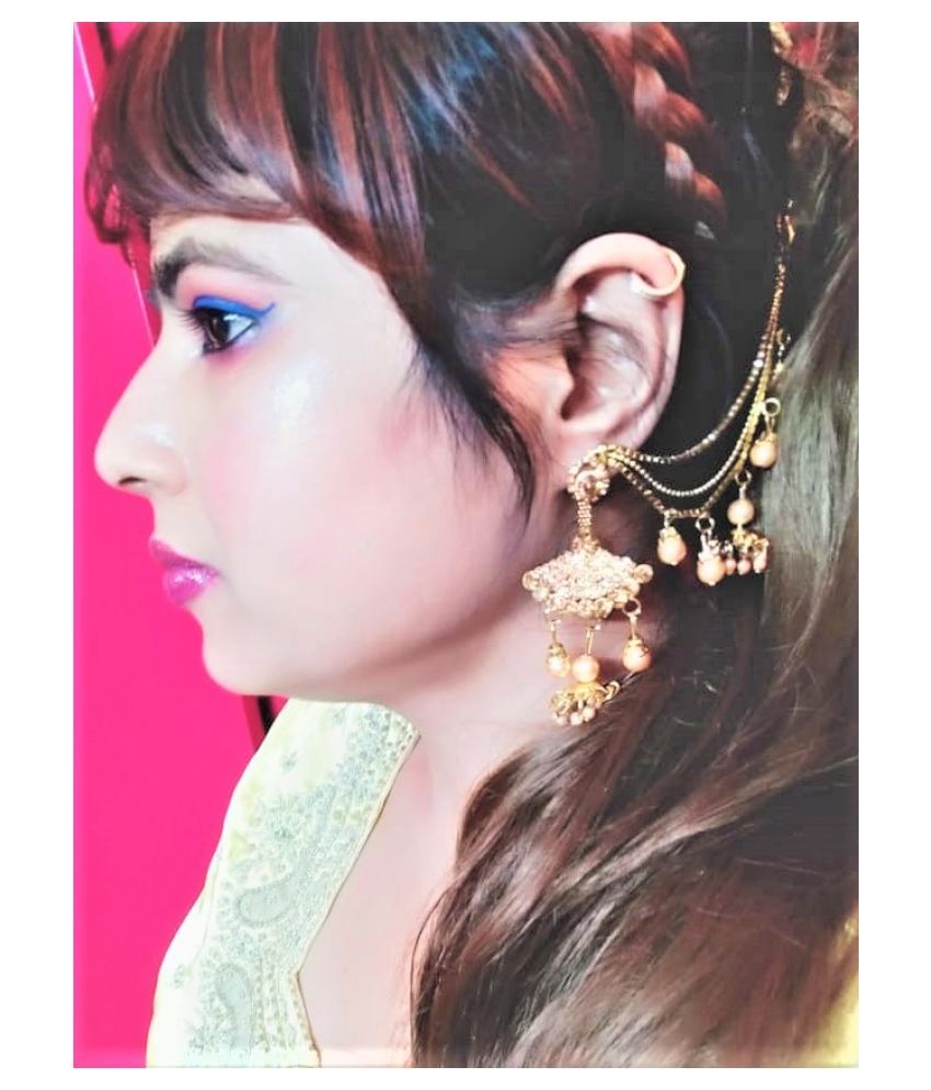 VPB Traditional Stylish Bahubali Jhumki Earrings For Women, Girls Buy VPB Traditional Stylish