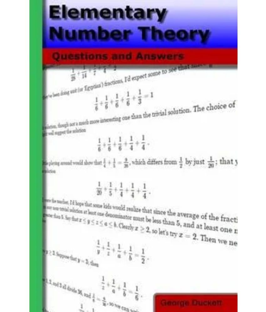 Elementary Number Theory elementary number theory burton 7th edition pdf free download