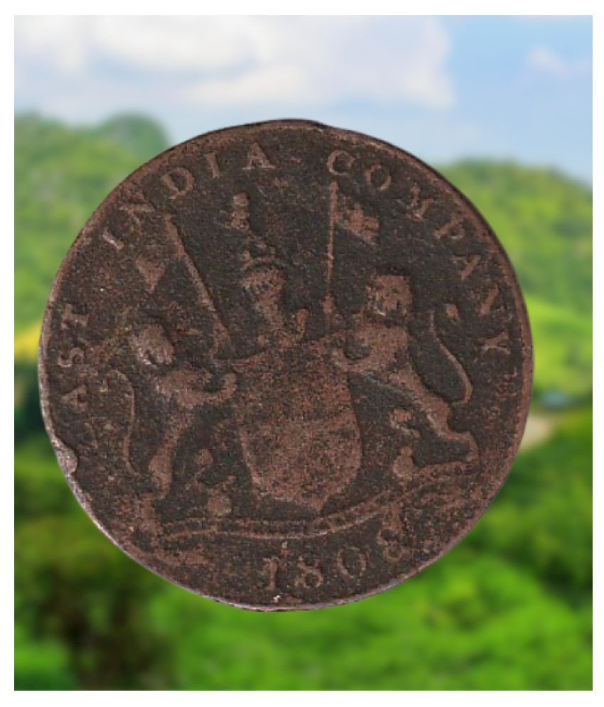     			XX Cash 1808 - East India Company Rare Coin