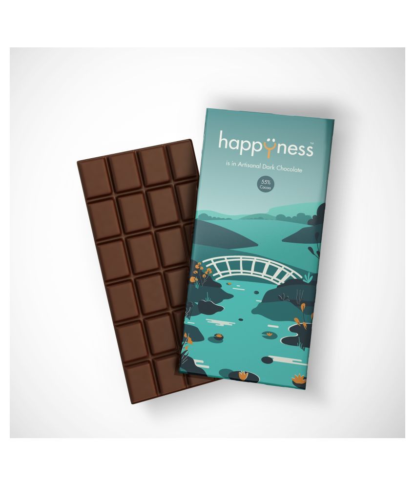Happyness Dark Chocolate 55 Cocoa Dark Chocolate 100 g Buy Happyness