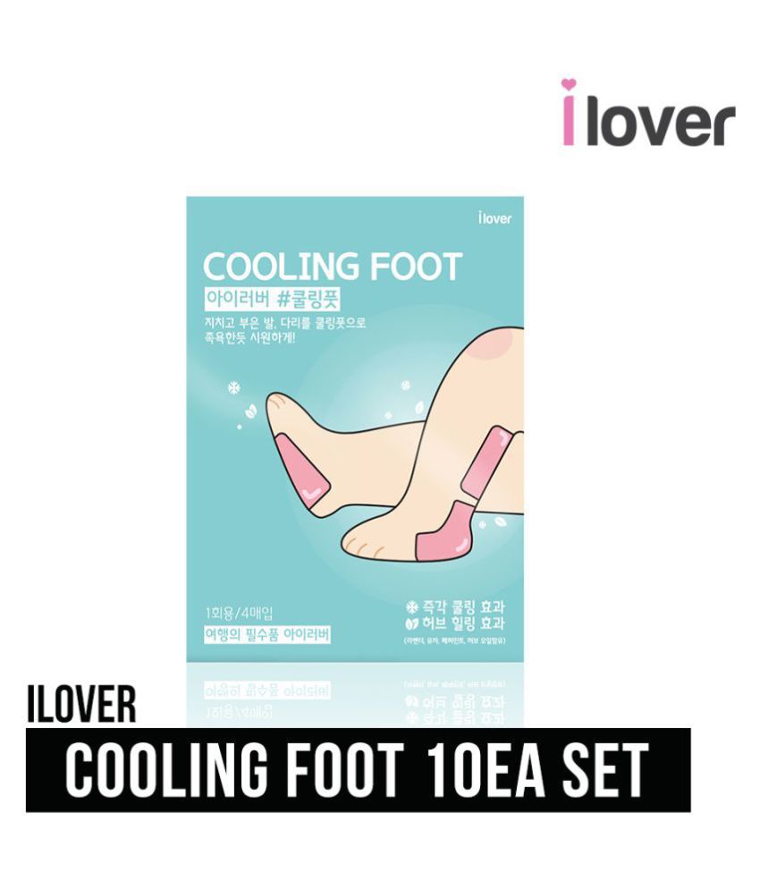     			Ilover Cooling and Relaxing Sheet Patches for Legs and Feet