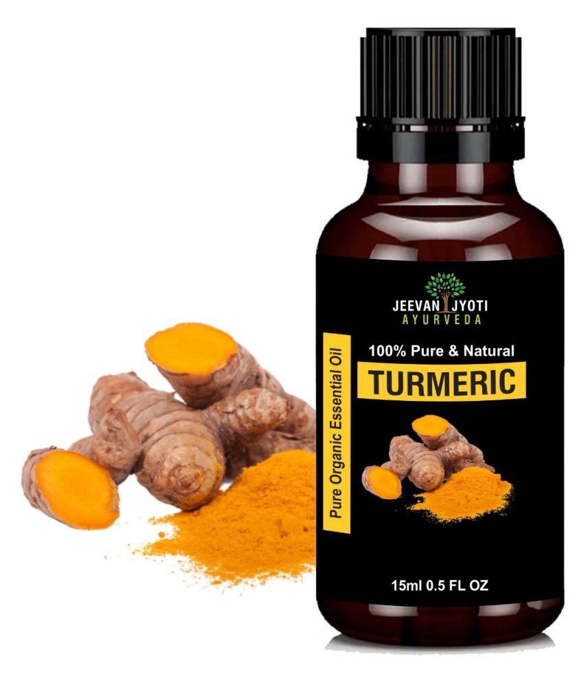 Jeevan Jyoti Ayurveda 100 TURMERIC Essential Oil 15 mL Buy Jeevan