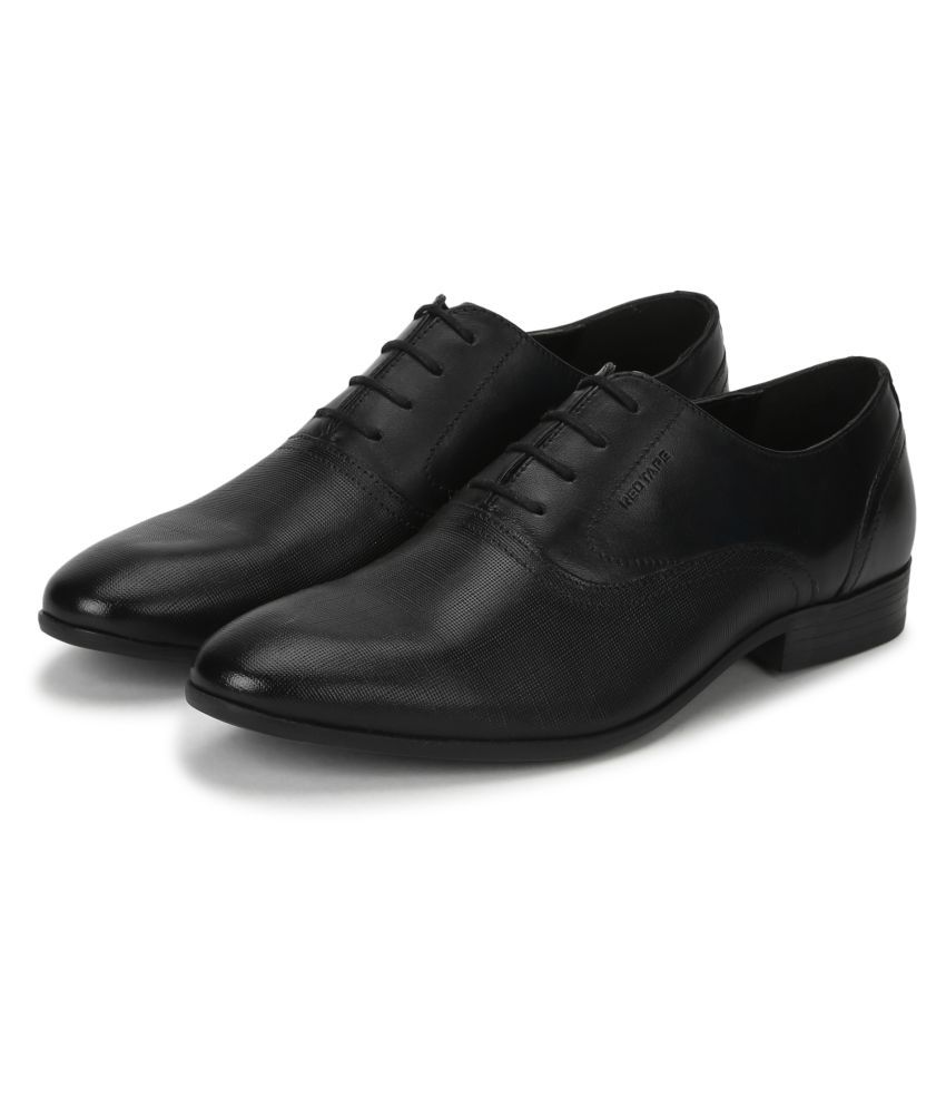 red tape oxford shoes in patent leather