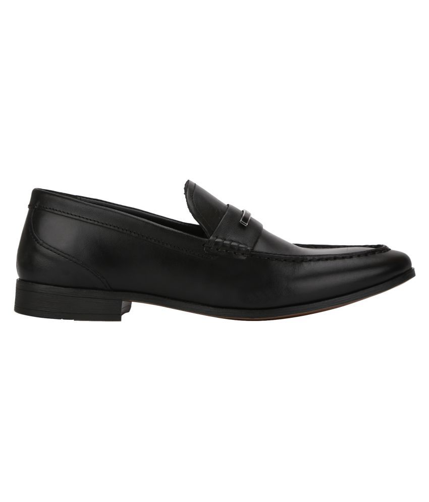 Red Tape Slip On Genuine Leather Black Formal Shoes Price in India- Buy ...