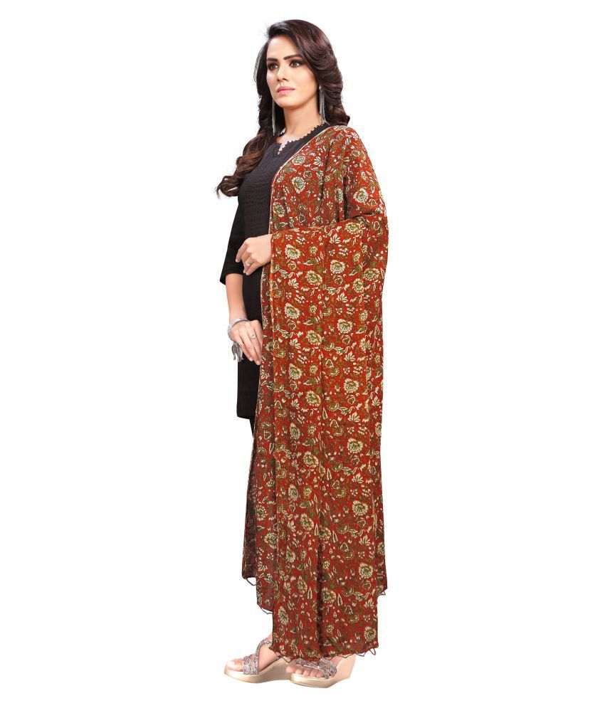 floral dupatta for haldi