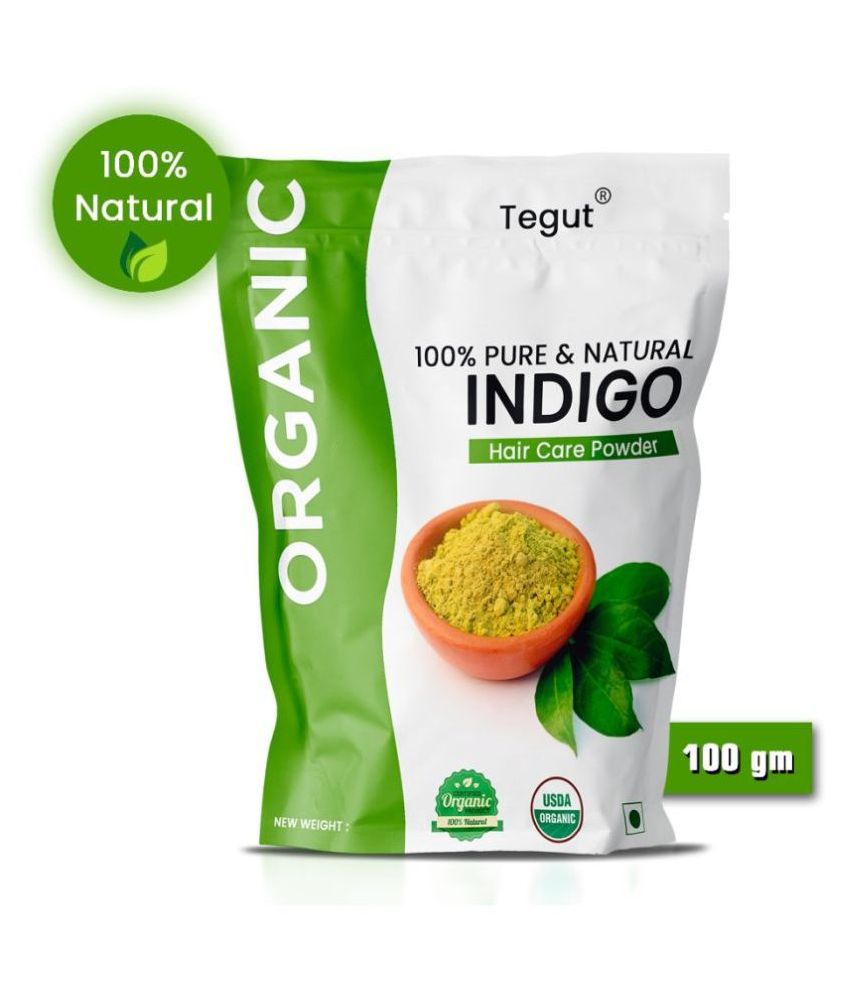     			TUGET 100% Pure Indigo Powder for Hair Organic Henna 100 g