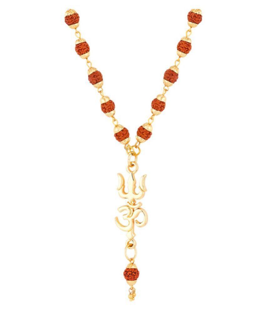 gold rudraksha mala