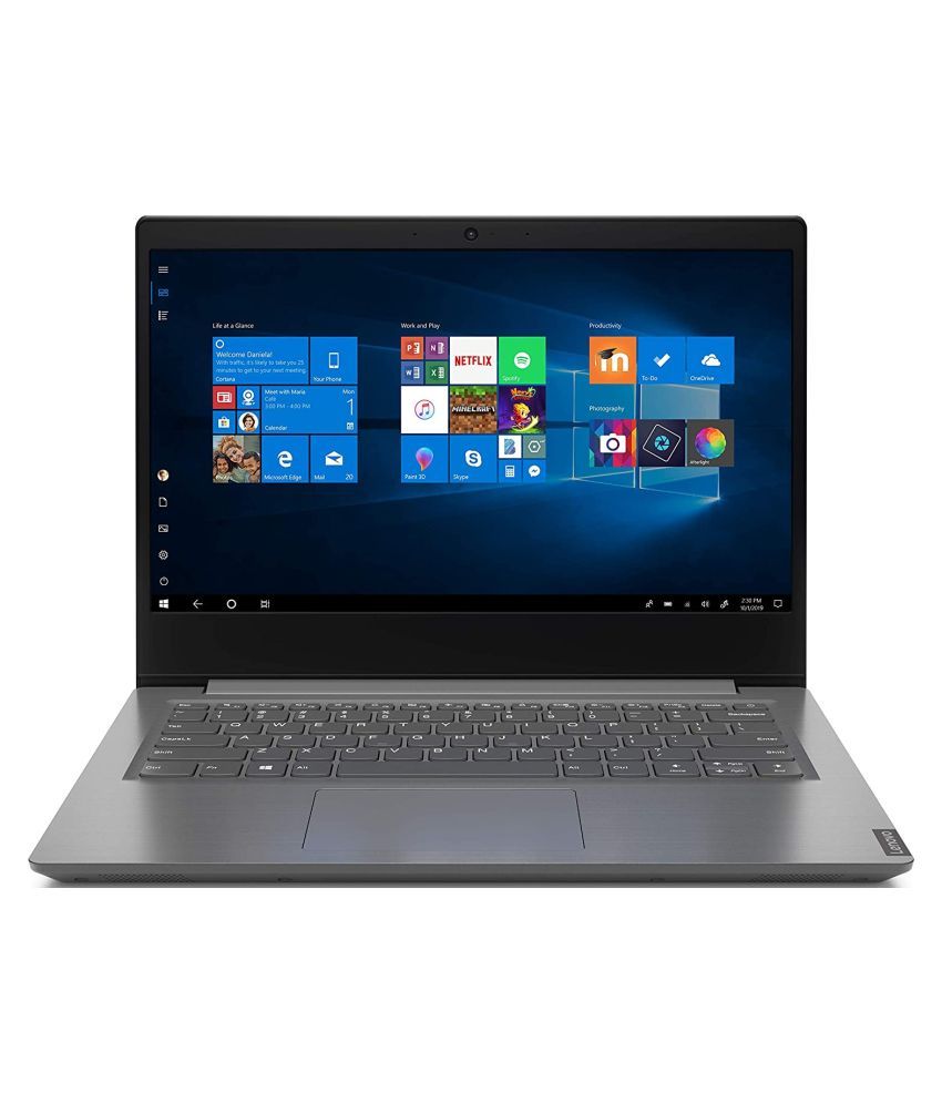 Lenovo V14 Intel Core I3 8th Gen 14 Inch Hd Thin And Light Laptop 4gb Ram 1tb Hdd Windows 10 Home Grey 1 6 Kg 81ya002gih Buy Lenovo V14 Intel Core I3 8th Gen
