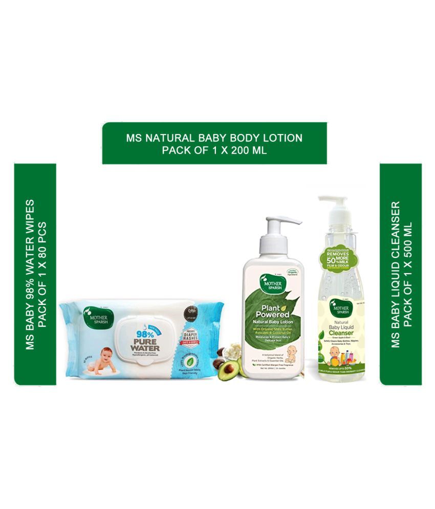 water based baby lotion