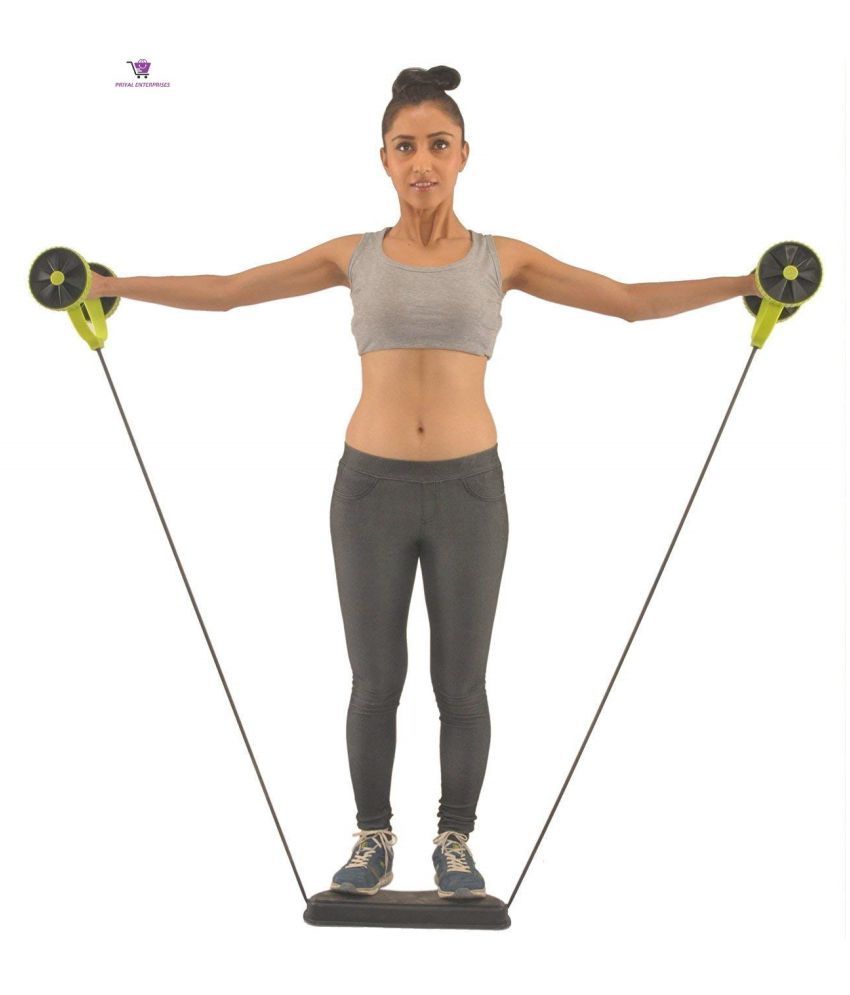 Priyal Ent. Ab Exerciser Revoflex Xtreme Home Gym Complete Body Exerciser Multicolor