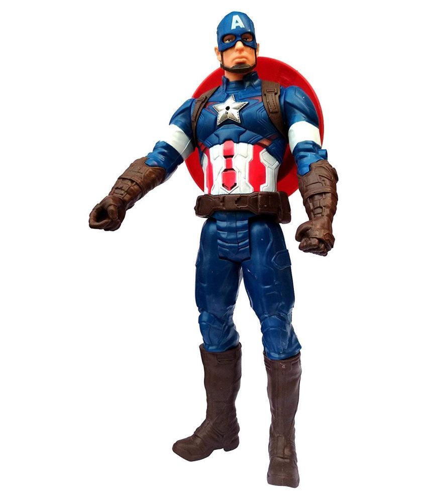 Super Hero Captain America 12 Inch Action Figure with LED ...