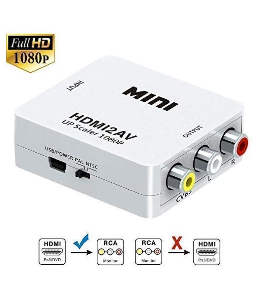Swaggers Mini Hdmi2av Up Scaler 1080p Hd Video Converter Media Streaming Device Buy Swaggers Mini Hdmi2av Up Scaler 1080p Hd Video Converter Media Streaming Device Online At Low Price In India Uncompressed 1080p60 & 720p60 uvc video stream with uac audio (uncompressed video stream is only ava. snapdeal