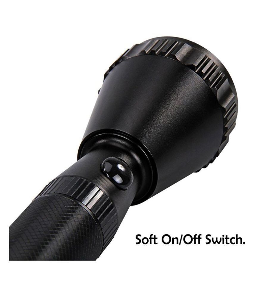 GLOBE SHOP 1000 Meter Long Range High Power Waterproof Chargeable Metal