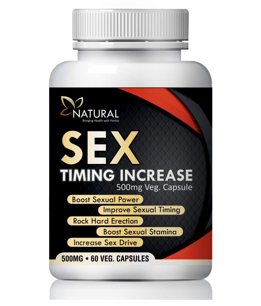 Natural Sex Timming Increasing Capsules Capsule 60 Nos Pack Of 1 Buy 