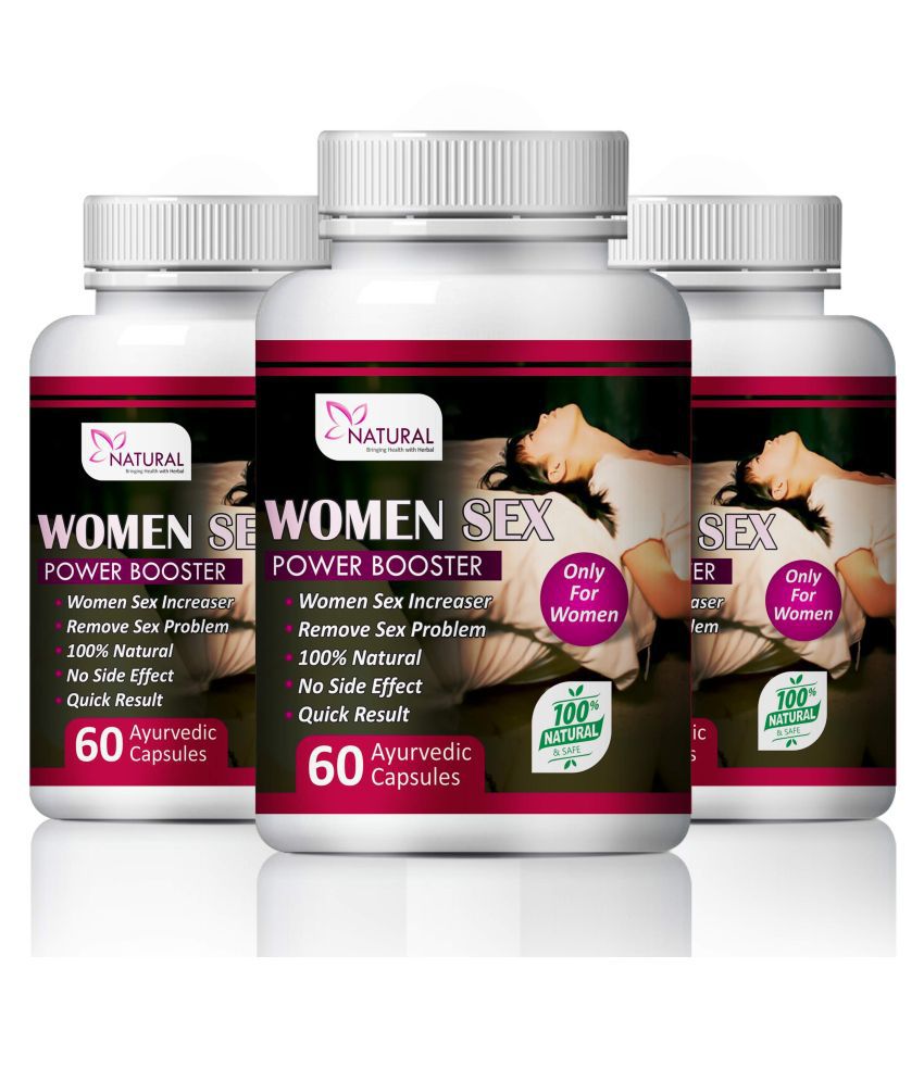 Natural Women Sex Power Booster Capsule 180 Nos Pack Of 3 Buy Natural 4534