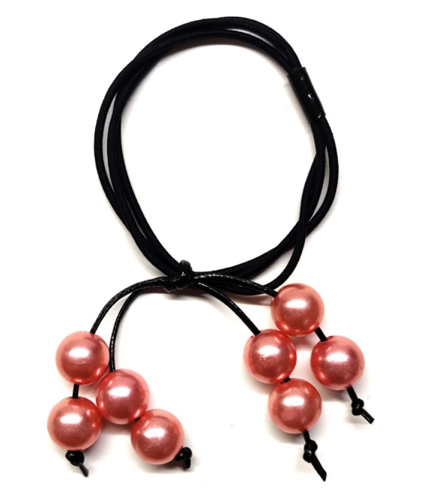 Pearl Hair Rubber Band Buy Online at Low Price in India Snapdeal