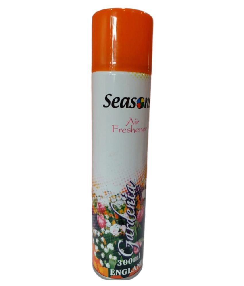 Seasons Air Freshener Room Freshener Spray GARDENIA 300 mL Pack of 6